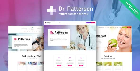 Premium WordPress Theme name: Dr.Patterson