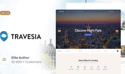 Premium WordPress Theme name: Travesia