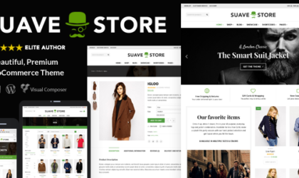 Premium WordPress Theme name: Suave