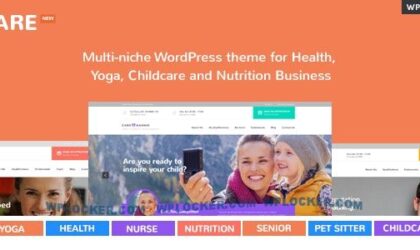 Premium WordPress Theme name: Care