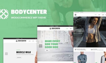 Premium WordPress Theme name: BodyCenter