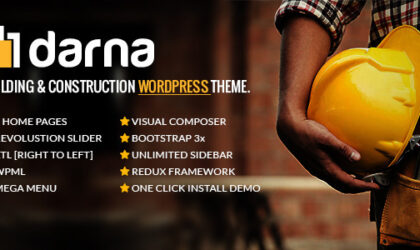 Premium WordPress Theme name: Darna