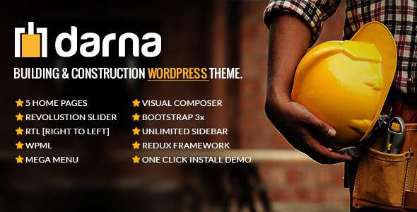 Premium WordPress Theme name: Darna