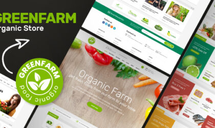 Premium WordPress Theme name: Greenfarm