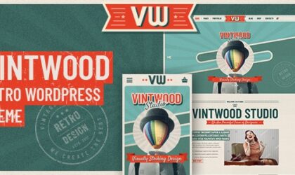 Premium WordPress Theme name: VintWood