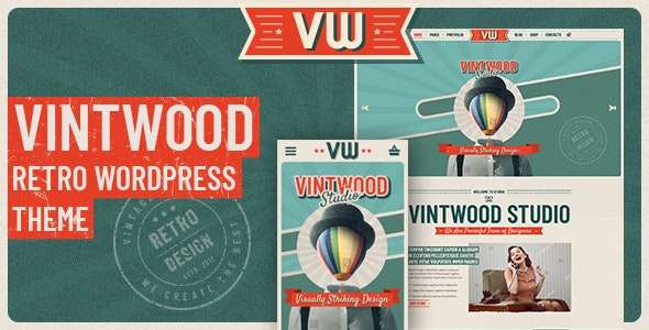 Premium WordPress Theme name: VintWood