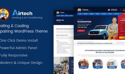 Premium WordPress Theme name: Airtech