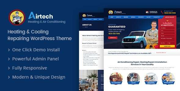 Premium WordPress Theme name: Airtech