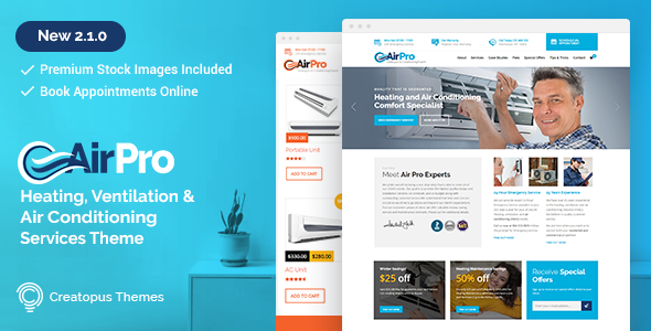 Premium WordPress Theme name: AirPro