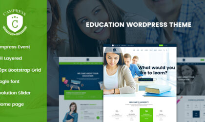 Premium WordPress Theme name: Campress