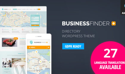 Premium WordPress Theme name: Business