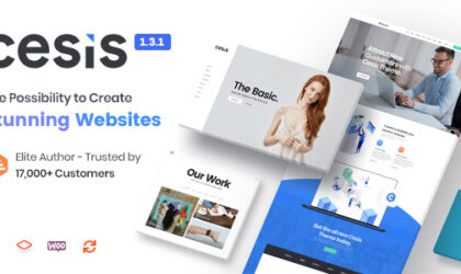 Premium WordPress Theme name: Cesis