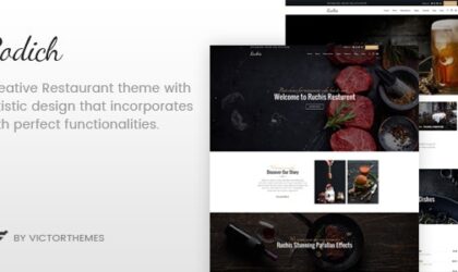 Premium WordPress Theme name: Rodich