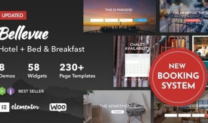 Premium WordPress Theme name: Bellevue