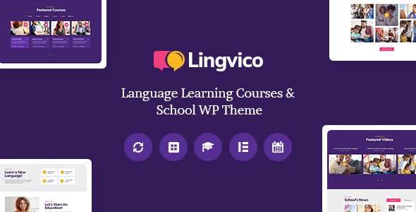 Premium WordPress Theme name: Lingvico