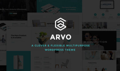 Premium WordPress Theme name: Arvo