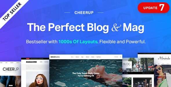 Premium WordPress Theme name: CheerUp