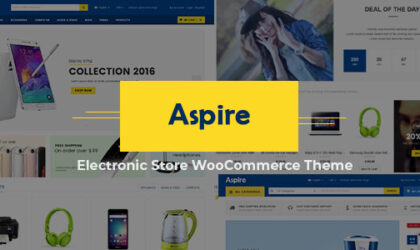 Premium WordPress Theme name: Aspire