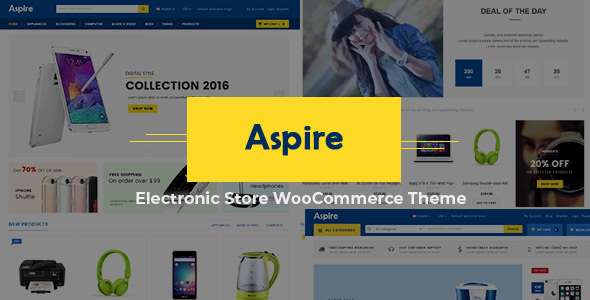 Premium WordPress Theme name: Aspire