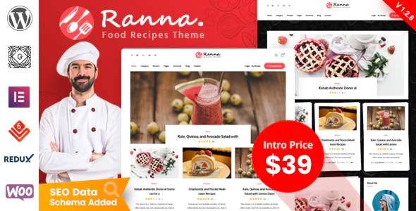 Premium WordPress Theme name: Ranna