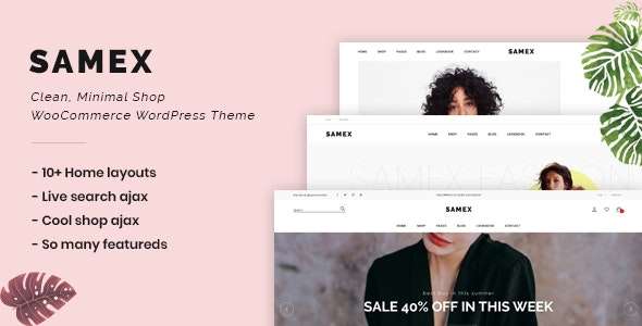 Premium WordPress Theme name: Samex