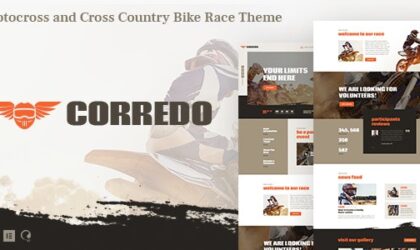 Premium WordPress Theme name: Corredo