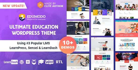Premium WordPress Theme name: Edumodo