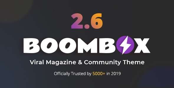 Premium WordPress Theme name: BoomBox