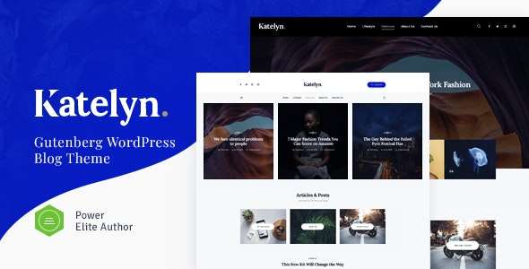 Premium WordPress Theme name: Katelyn