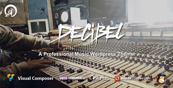 Premium WordPress Theme name: Decibel