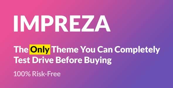 Premium WordPress Theme name: Impreza