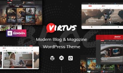 Premium WordPress Theme name: Virtus