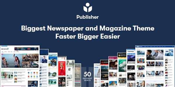 Premium WordPress Theme name: Publisher