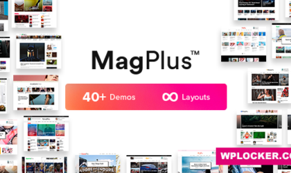 Premium WordPress Theme name: MagPlus