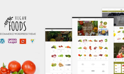 Premium WordPress Theme name: Vegan