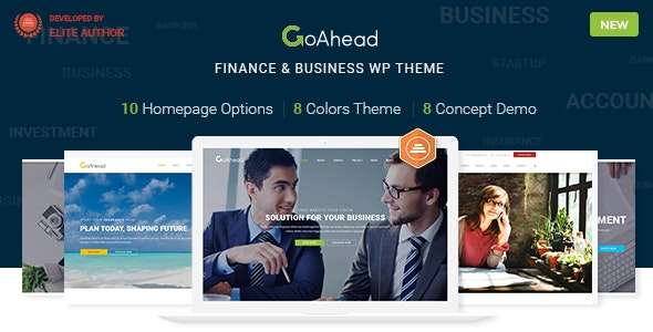 Premium WordPress Theme name: GoAhead