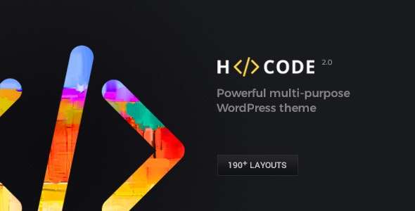 Premium WordPress Theme name: H-Code