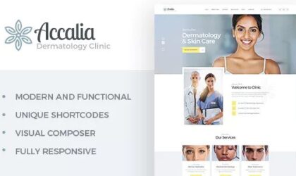 Premium WordPress Theme name: Accalia