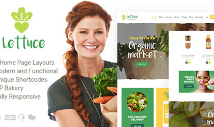 Premium WordPress Theme name: Lettuce