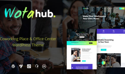 Premium WordPress Theme name: WotaHub