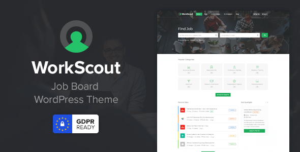 Premium WordPress Theme name: WorkScout