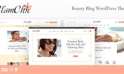 Premium WordPress Theme name: GlamChic