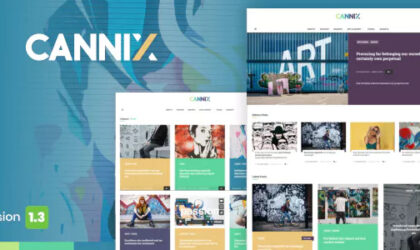 Premium WordPress Theme name: Cannix