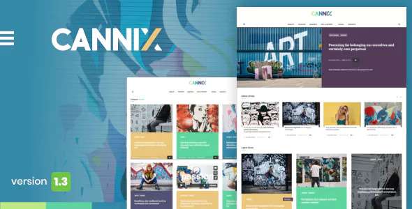 Premium WordPress Theme name: Cannix