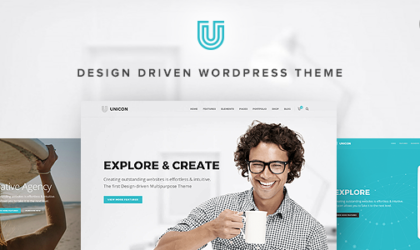 Premium WordPress Theme name: Unicon