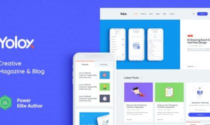 Premium WordPress Theme name: Yolox