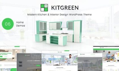 Premium WordPress Theme name: KitGreen