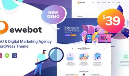 Premium WordPress Theme name: Ewebot