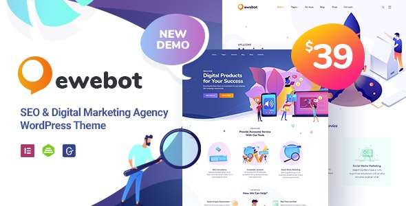 Premium WordPress Theme name: Ewebot