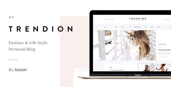 Premium WordPress Theme name: Trendion